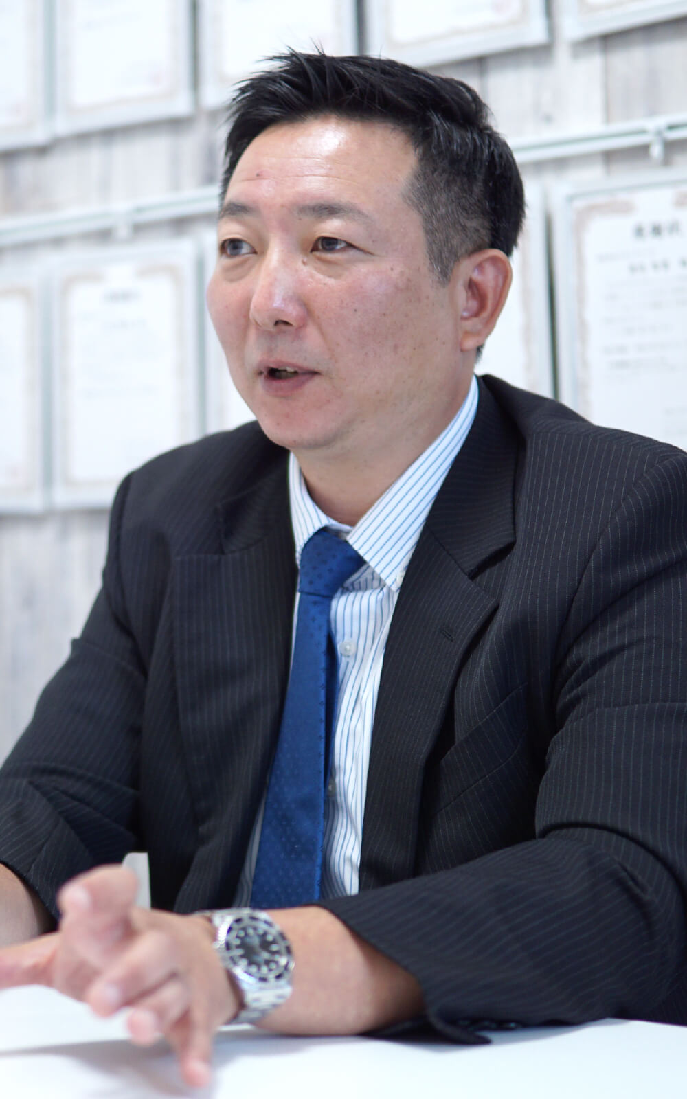 毎年少しずつ階段を上がるように一歩ずつこの会社は成長してきました。