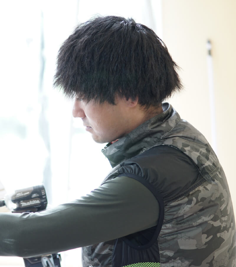 「快適な暮らし」を社会に提供をする仕事