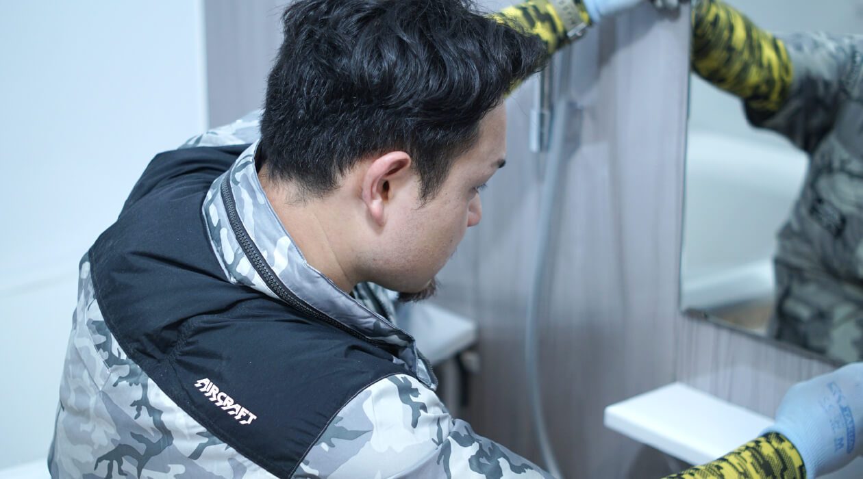 「快適な暮らし」を社会に提供をする仕事