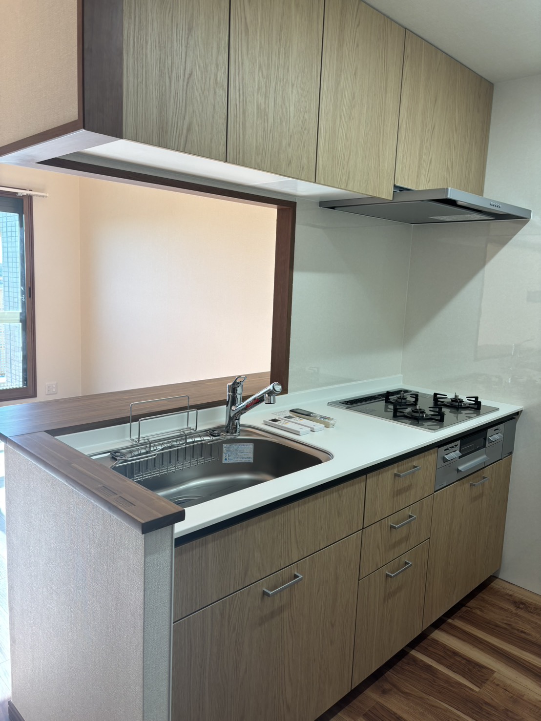 造作対面キッチン