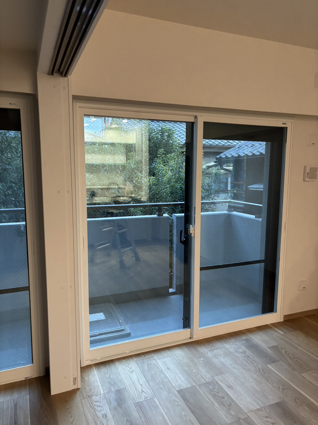 リビングインナーサッシ取付